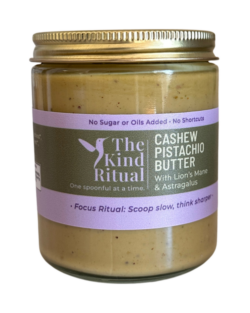 Organic Cashew Pistachio Butter