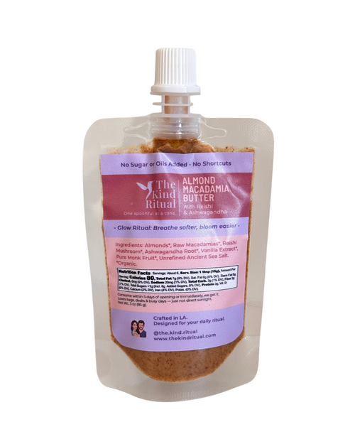 Organic Almond Macadamia Butter